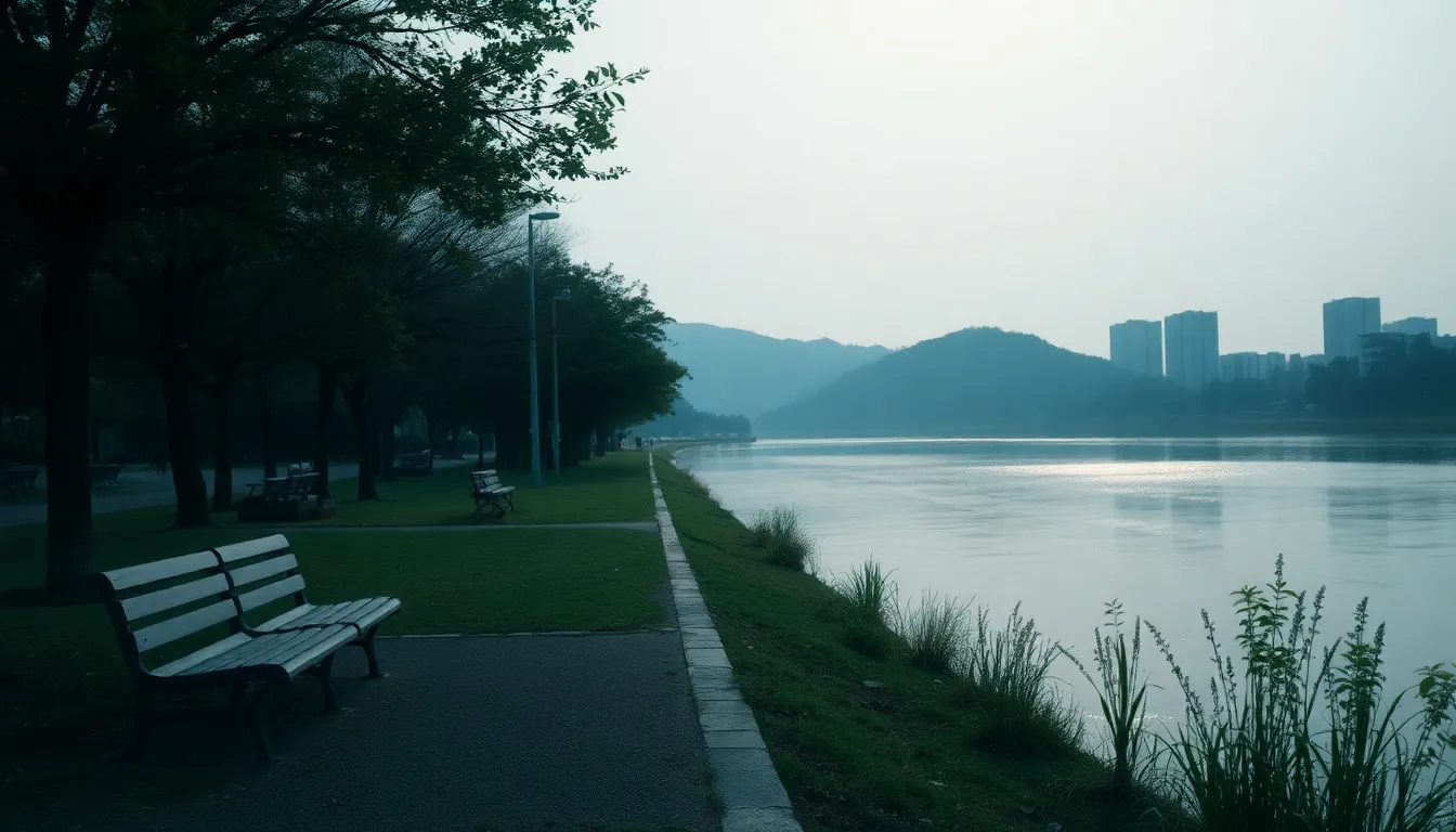 한강변 아파트 단지