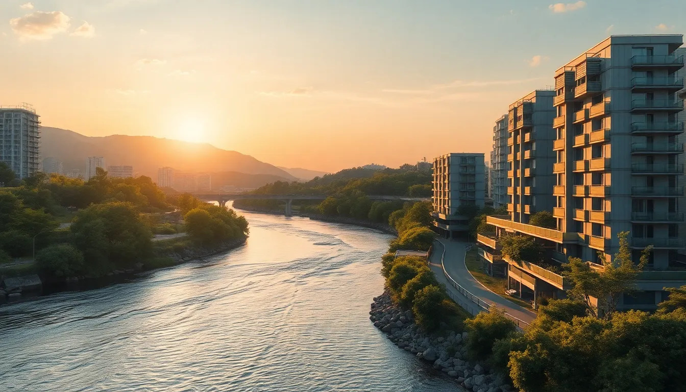 아파트 재건축 조감도