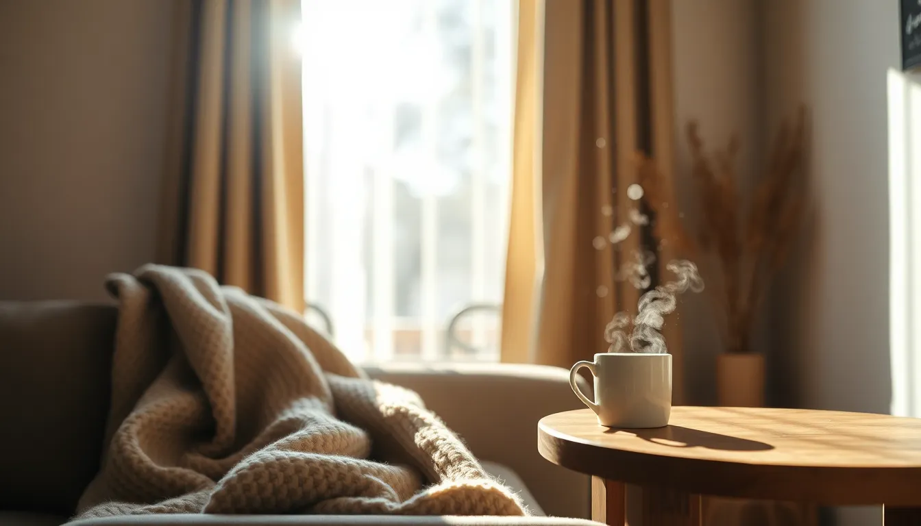 따뜻한 겨울 집