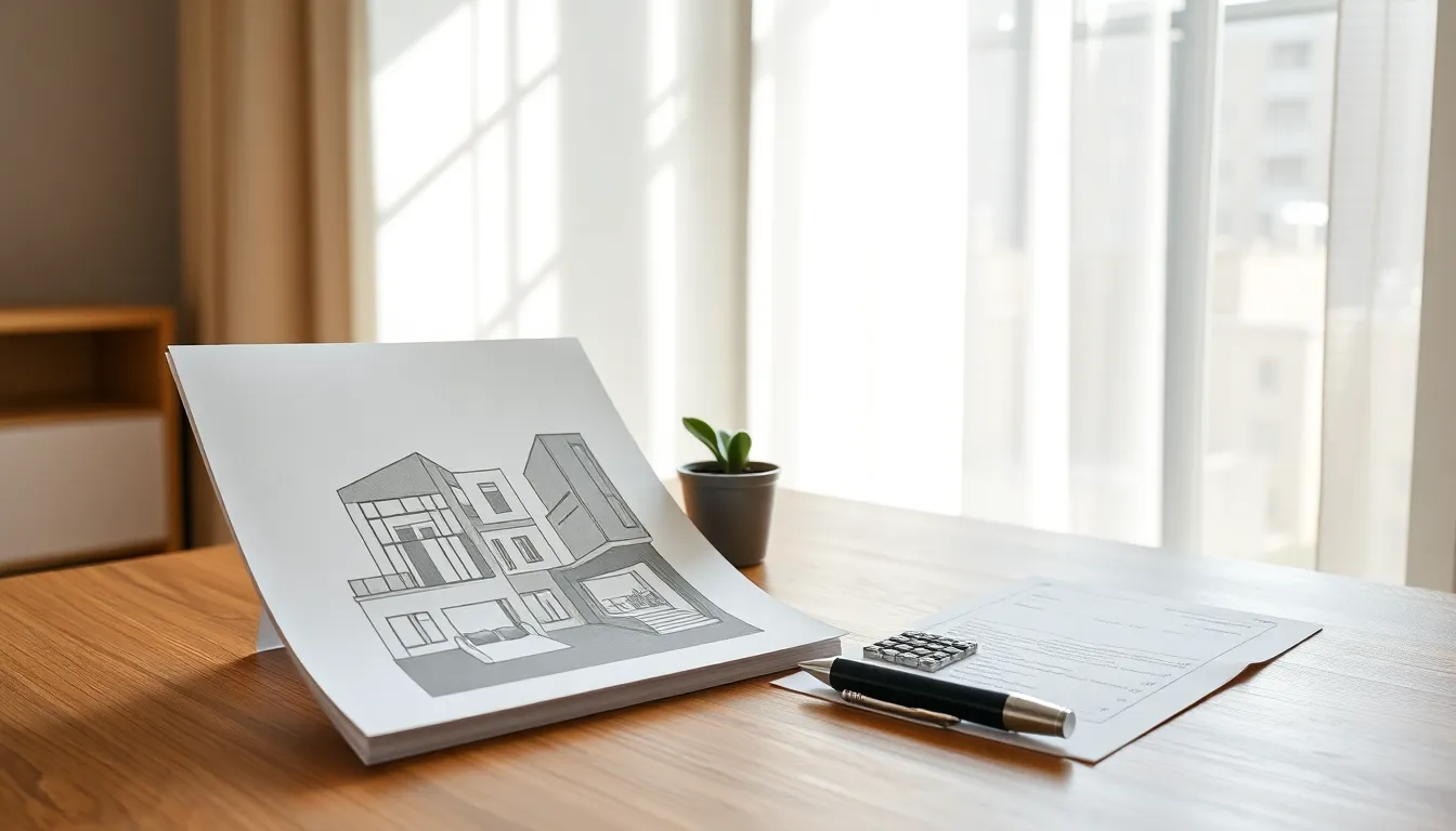 한국 부동산 계약서 서류 더미