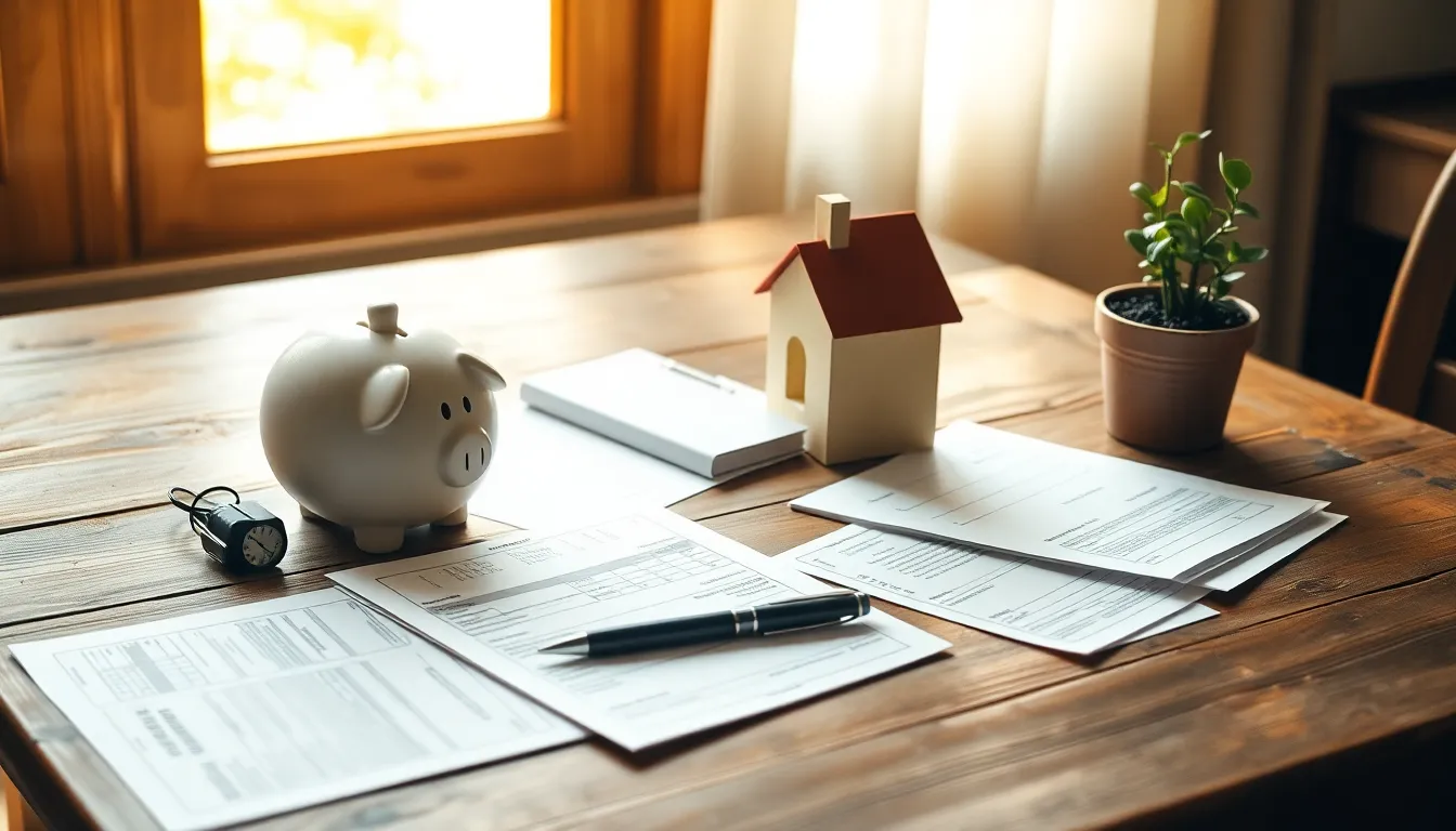 부동산 서류를 살펴보는 사람