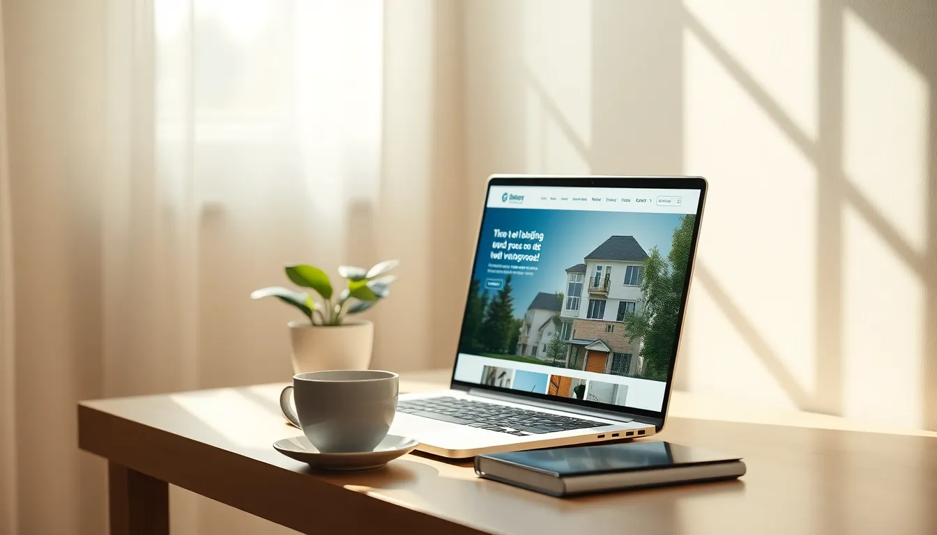 부동산 앱을 활용하여 매물을 검색하고 있는 모습